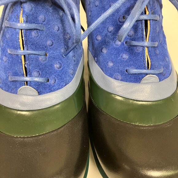 *BRAND NEW* Fluevog 2016 Hopefuls VOW, Blue/Green, Size 9.5 (best for 8/8.5)! - Picture 5 of 11